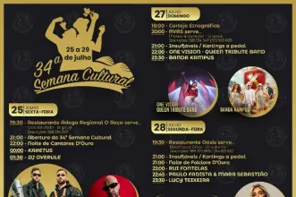 Evento - Semana Cultural de Santa Marta de Penaguião - Santa Marta de Penaguião - De 25 de julho de 2025 a 29 de julho de 2025