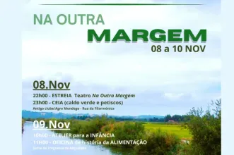 Evento - Na Outra Margem - Alqueidão | Junta de Freguesia de Alqueidão - De 8 de novembro de 2024 a 10 de novembro de 2024 das 22:00 as 22:00