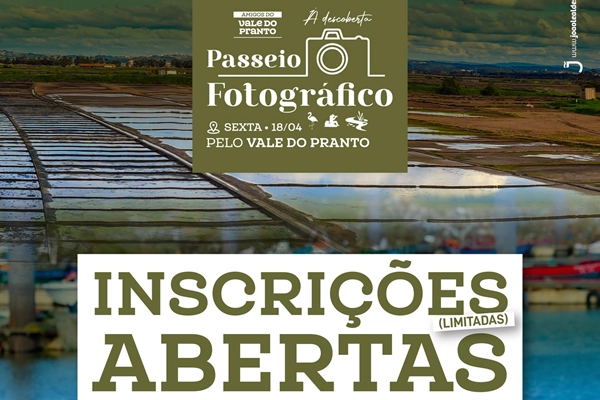 Evento - 𝑷𝒂𝒔𝒔𝒆𝒊𝒐 𝑭𝒐𝒕𝒐𝒈𝒓𝒂́𝒇𝒊𝒄𝒐 - 𝑨𝒎𝒊𝒈𝒐𝒔 𝒅𝒐 𝑽𝒂𝒍𝒆 𝒅𝒐 𝑷𝒓𝒂𝒏𝒕𝒐 - Alqueidão | Junta de Freguesia de Alqueidão| Figueira da Foz| Região de Coimbra - 18 de abril de 2025