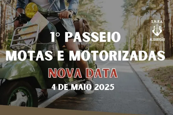 Evento - 1º Passeio de Motas e Motorizadas - Alqueidão | Junta de Freguesia de Alqueidão| Figueira da Foz| Região de Coimbra - 4 de maio de 2025 das 08:00 as 15:00
