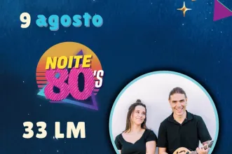 Evento - Noite 80’S – Animação Verão Boliqueime  - Boliqueime | JF de Boliqueime - 9 de agosto de 2025 das 21:30 as 23:59