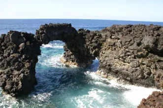 Local - Arco da Fajã da Ribeira da Areia - Norte Grande| Velas| Região Autónoma dos Açores| Portugal