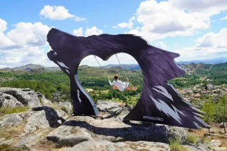 Local - Baloiço de Penalobo - Penalobo| Sabugal| Beiras e Serra da Estrela| Portugal