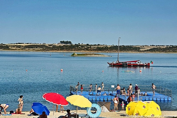 Local - Praia Fluvial de Monsaraz - Monsaraz| Reguengos de Monsaraz| Alentejo Central