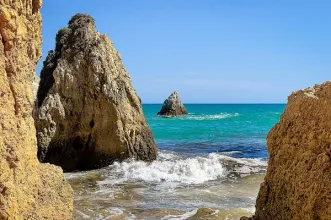 Local - Praia dos Três Irmãos - Portimão| Algarve| Portugal
