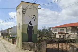 Local - Posto de Transformação - Arte Urbana  - Picote| Miranda do Douro| Terras de Trás-os-Montes| Portugal