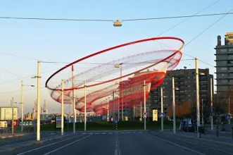 Local - "She Changes" (Anémona) de Janet Echelman   - Matosinhos | Matosinhos| Área Metropolitana do Porto| Portugal