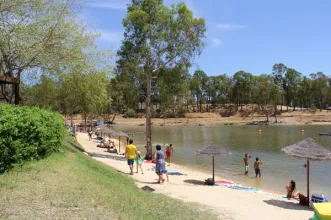 Local - Praia Fluvial da Tapada Grande - Minas de São Domingos | Mértola| Baixo Alentejo| Portugal