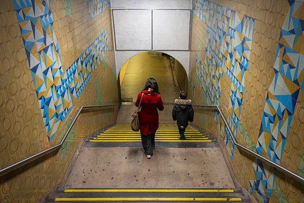 Point of Interest - Azulejos na Estação de Metro da Avenida - Santo António| Lisboa| Área Metropolitana de Lisboa