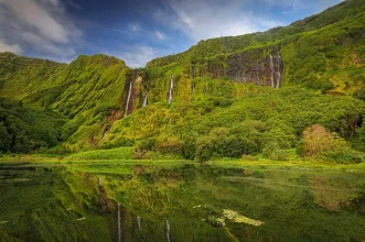 Local - Poço da Ribeira do Ferreiro (Poço da Alagoinha) - Freguesia da Fajã Grande| Lajes Das Flores| Região Autónoma dos Açores