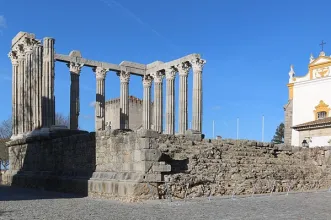 Local - Templo Romano de Évora ( Templo de Diana ) - Évora| Évora| Alentejo Central| Portugal