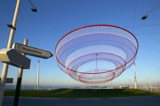 Local - "She Changes" (Anémona) de Janet Echelman   - Matosinhos | Matosinhos| Área Metropolitana do Porto