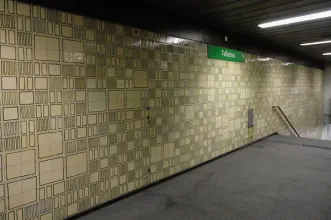 Local - Azulejos na Estação de Metro do Intendente - Arroios| Lisboa| Área Metropolitana de Lisboa