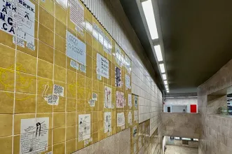 Point of Interest - Azulejos na Estação de Metro da Quinta das Conchas - Lumiar| Lisboa| Área Metropolitana de Lisboa