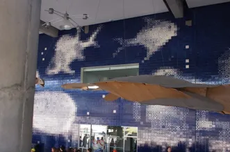 Local - Painel de azulejos do Oceanário (Antigo Pavilhão dos Oceanos) - Parque das Nações| Lisboa| Área Metropolitana de Lisboa