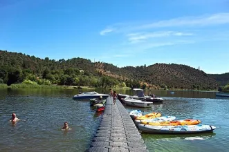 Local - Praia Fluvial de Ortiga - Ortiga| Mação| Médio Tejo