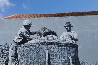 Local - Mural de São Domingos de Carmões  - S. Domingos de Carmões | União de Freguesias Carvoeira Carmões| Torres Vedras| Oeste