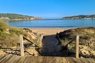 Rota - Passadiços da Baía de São Martinho do Porto - Salir do Porto