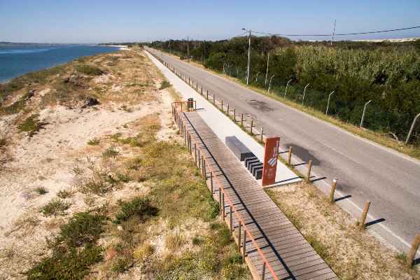 Rota - Frente Ria Costa Nova - Vagueira - Costa Nova| Ílhavo| Região de Aveiro| Portugal