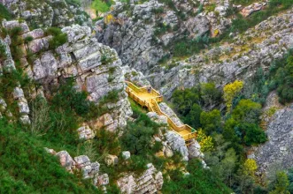 Rota - Passadiços do Cerro da  Candosa - Candosa - Vila Nova do Ceira| Góis| Região de Coimbra| Portugal