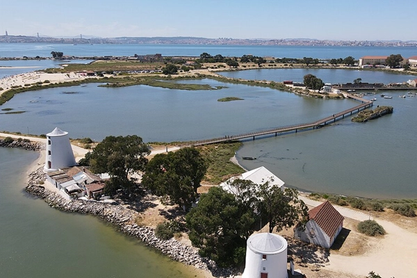 Rota - Passadiços de Alburrica  - Barreiro| Barreiro| Área Metropolitana de Lisboa| Portugal