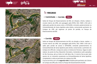 Rota - UPB4ALL | Percurso 5 km - Bragança| Bragança| Terras de Trás-os-Montes| Portugal