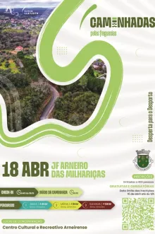 Evento - Caminhadas Pelas Freguesias – JF Arneiro das Milhariças - Santarém| Lezíria do Tejo| Portugal - 18, abr 2026
