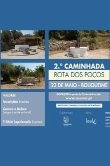 Evento - 2.ª Caminhada "Rota dos Poços" - Loulé| Algarve| Portugal - 23, mai 2026