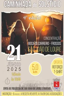 Evento - Caminhada do Solstício – 4ª Edição - Albergaria-A-Velha| Região de Aveiro| Portugal - 21, jun 2025